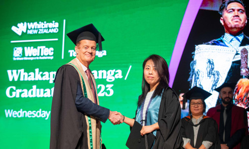 Graduation Whitireia 2023 Lower Hutt Helena Liu web